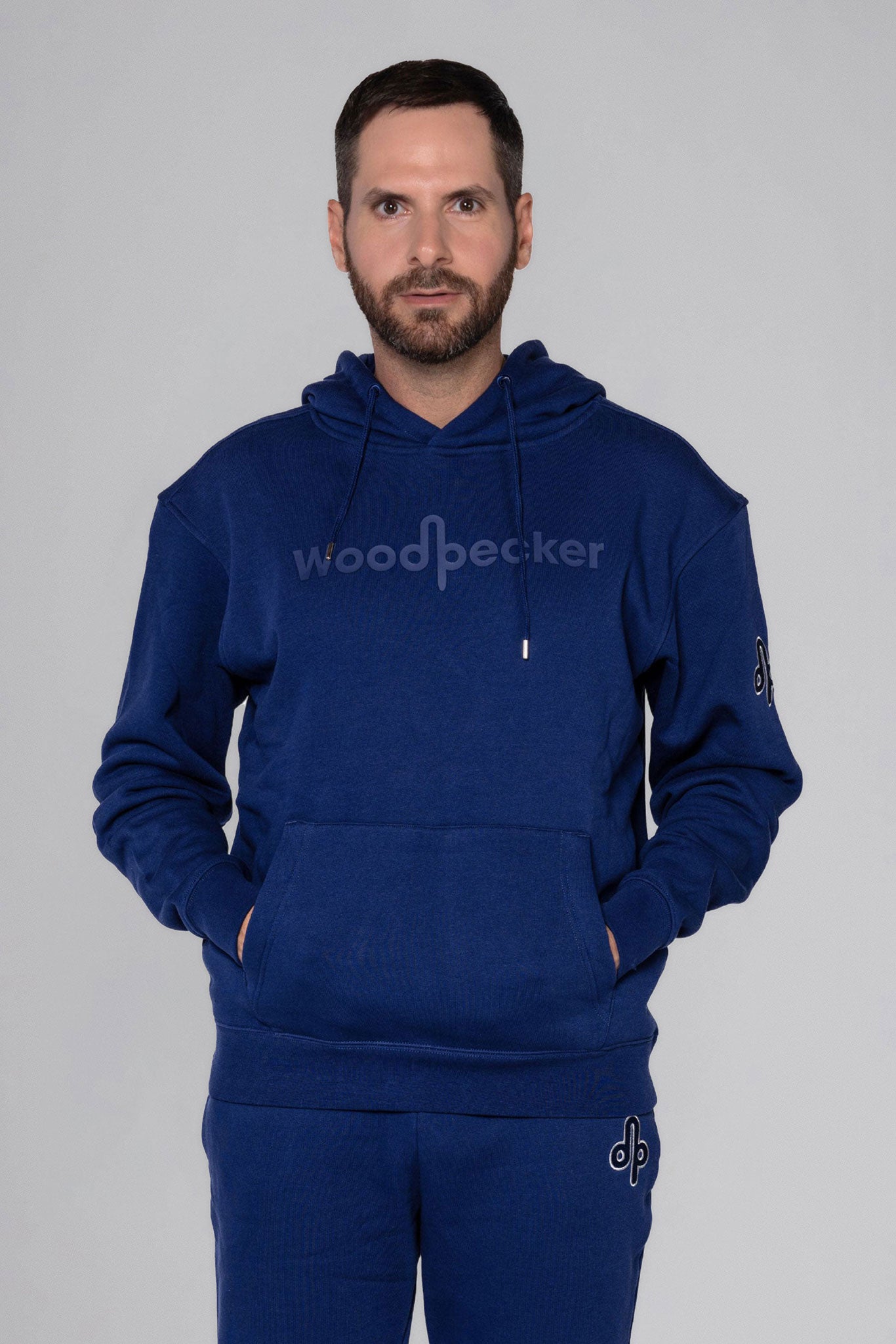 Navy Blue Sweatshirt Hoodie