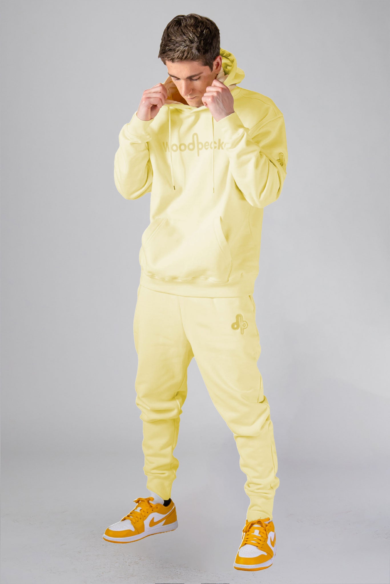 Unisex Cotton Sweatsuit Yellow Woodpecker Int