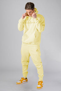 Unisex Cotton Sweatsuit - Yellow