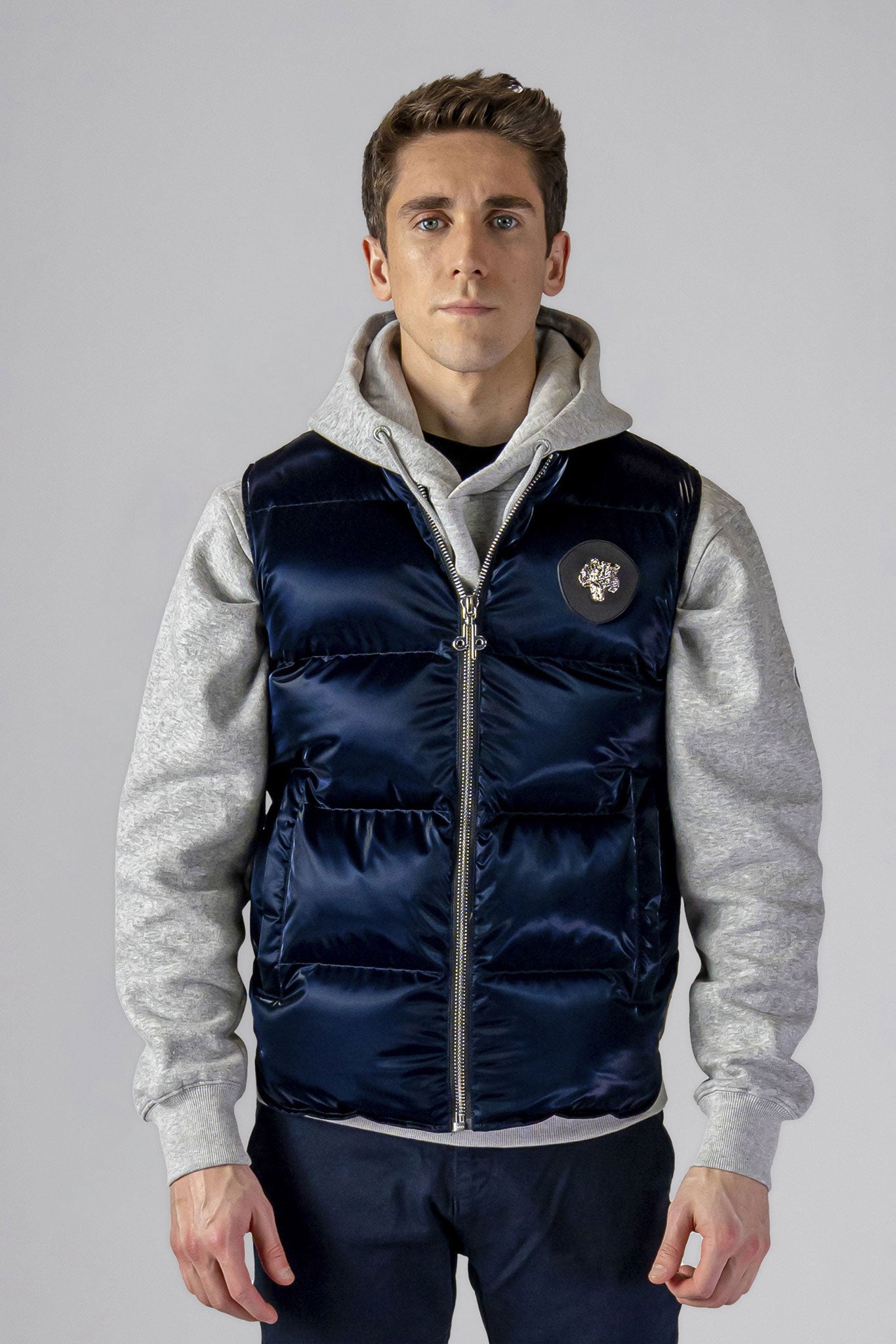 Woodpecker Unisex Winter Vest. High-end Canadian designer winter vest in 