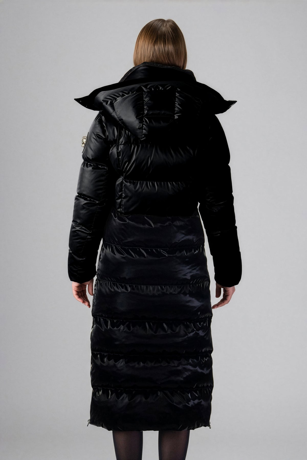 Women's Bird of Paradise Coat - All Wet Black