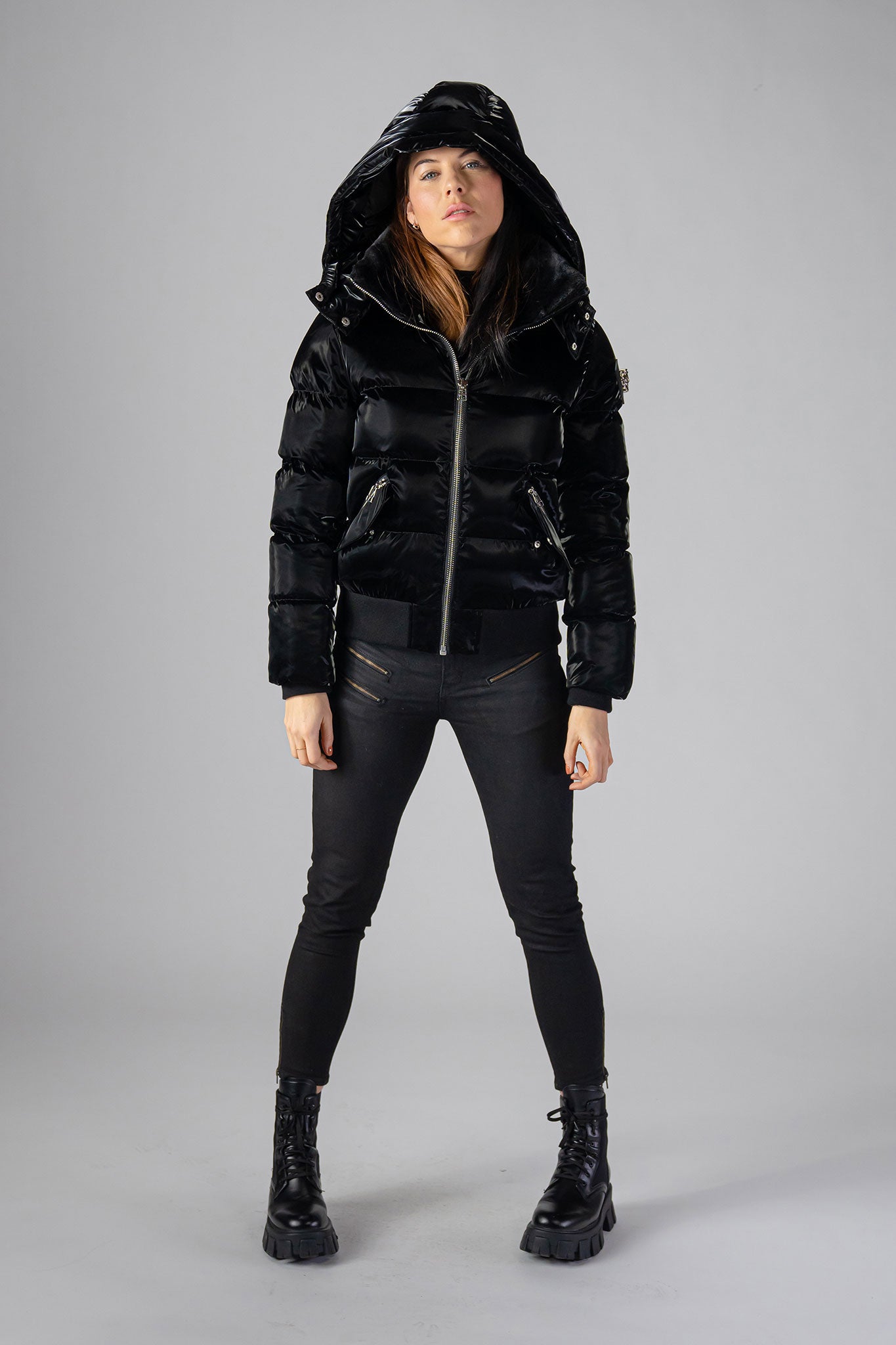 Black jacket coat womens online