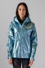 Load image into Gallery viewer, Woodpecker Women&#39;s Wind Shell coat. High-end Canadian designer activewear coat for women in &quot;Spearmint&quot; colour. Woodpecker coat designed in Canada. Moose Knuckles, Canada Goose, Mackage, Montcler, Will Poho, Willbird, Nic Bayley.

