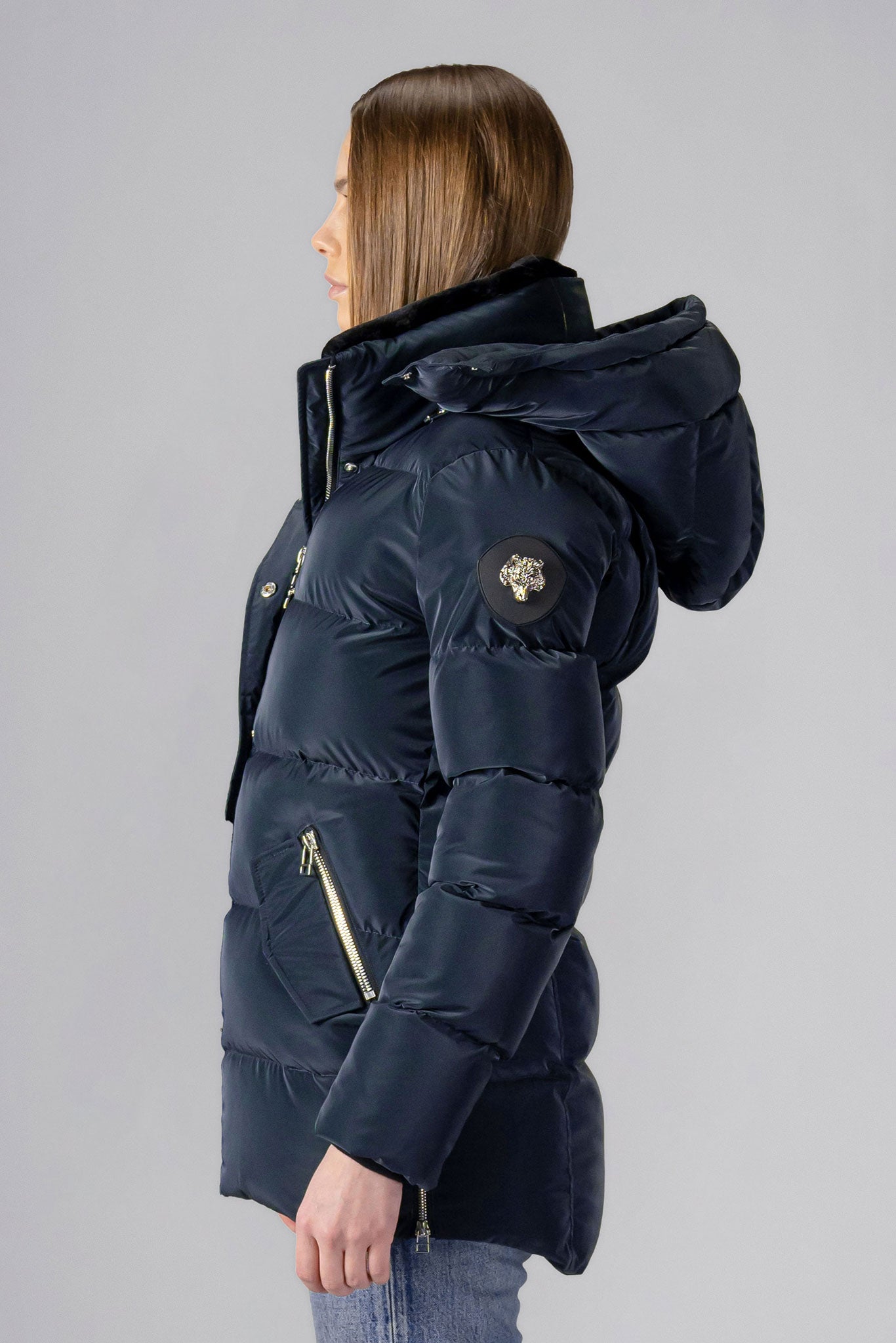 Women's Blue Winter Coat