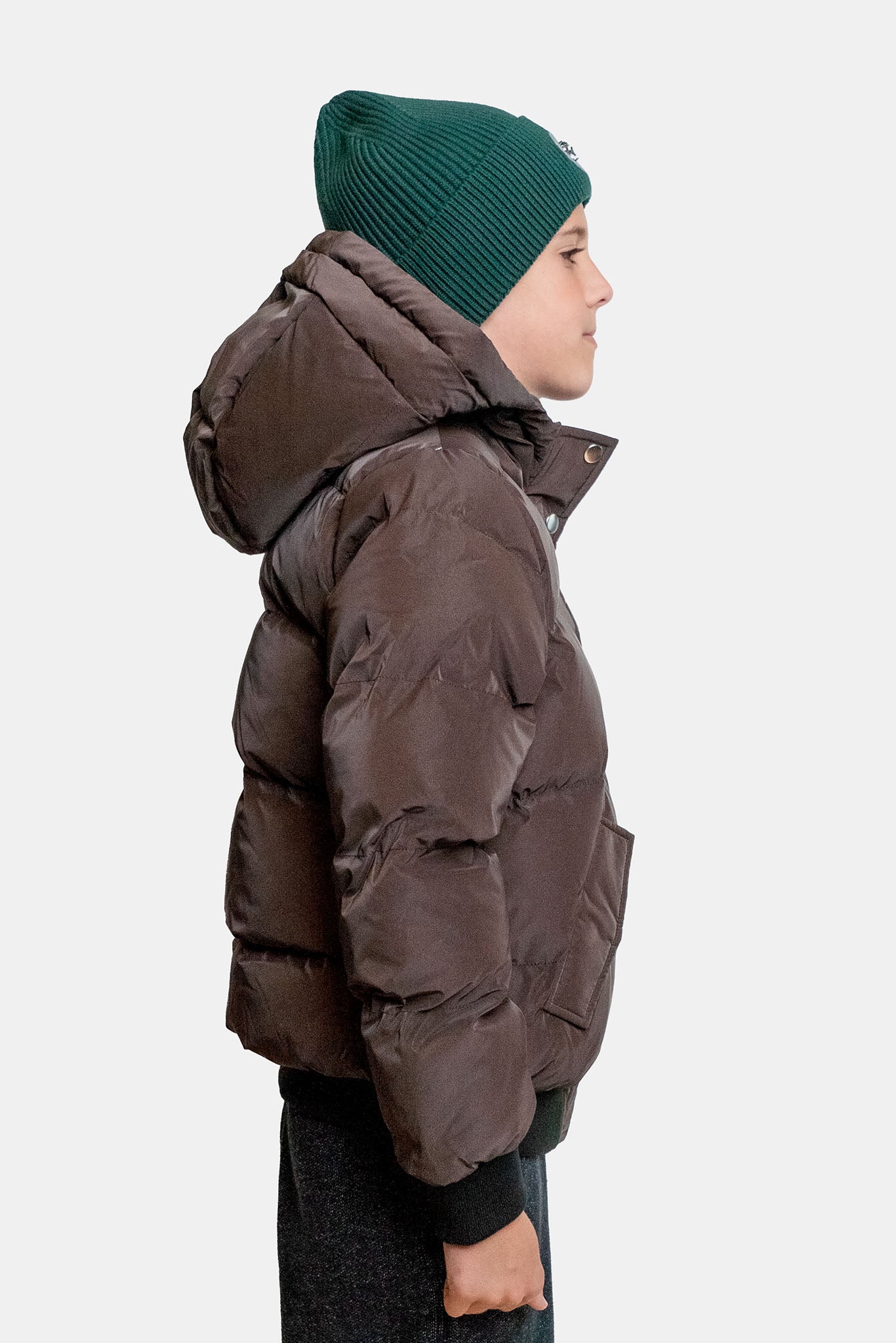 Kids&#39; UNISEX Chickadee Coat - Mocha Diamond