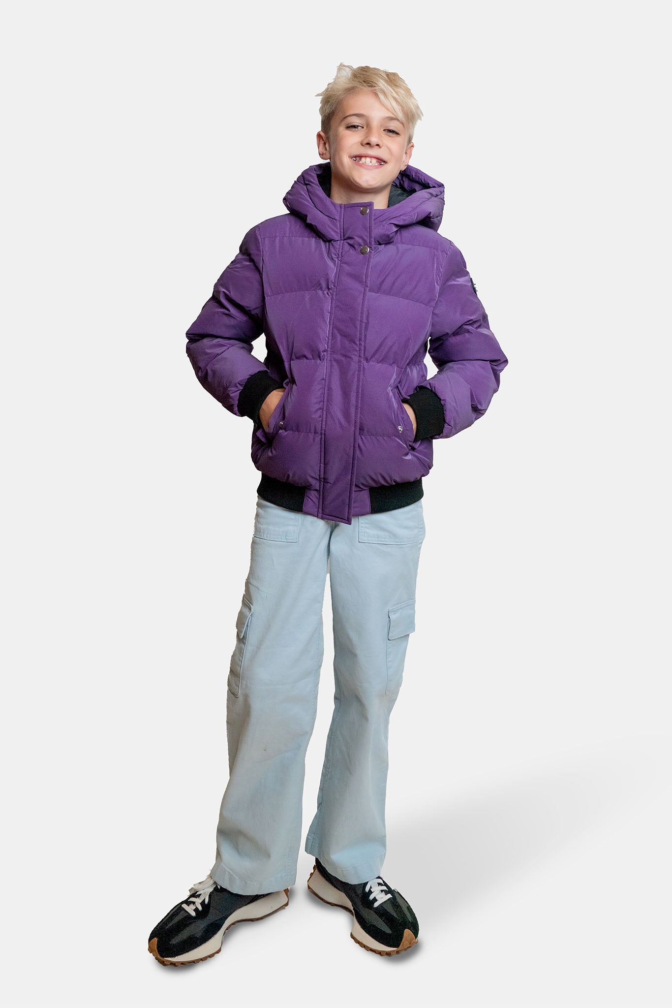 Kids&#39; UNISEX Chickadee Coat - Purple Diamond