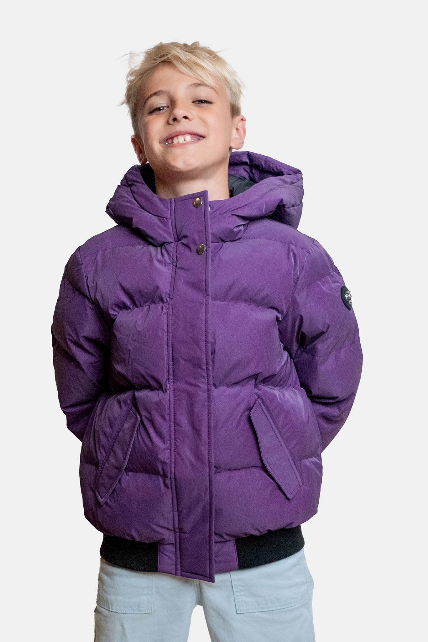 Kids&#39; UNISEX Chickadee Coat - Purple Diamond