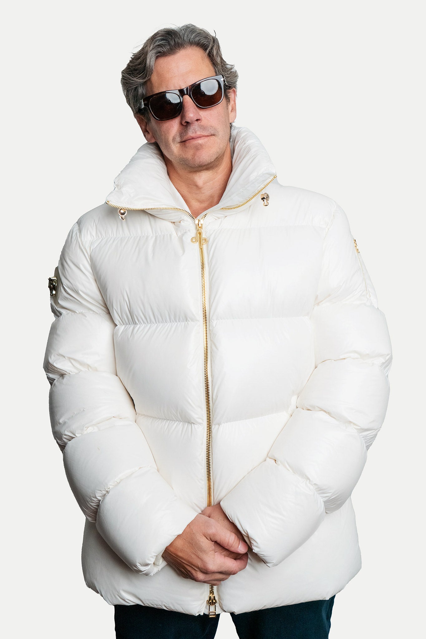 The Elon Coat - Golden Blizzard